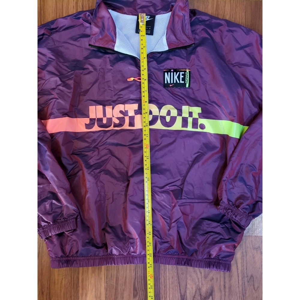 Vintage Y2K Nike Sportswear Windbreaker Top Women XS Purple Half Zip DA2328-597 - Picture 12 of 14